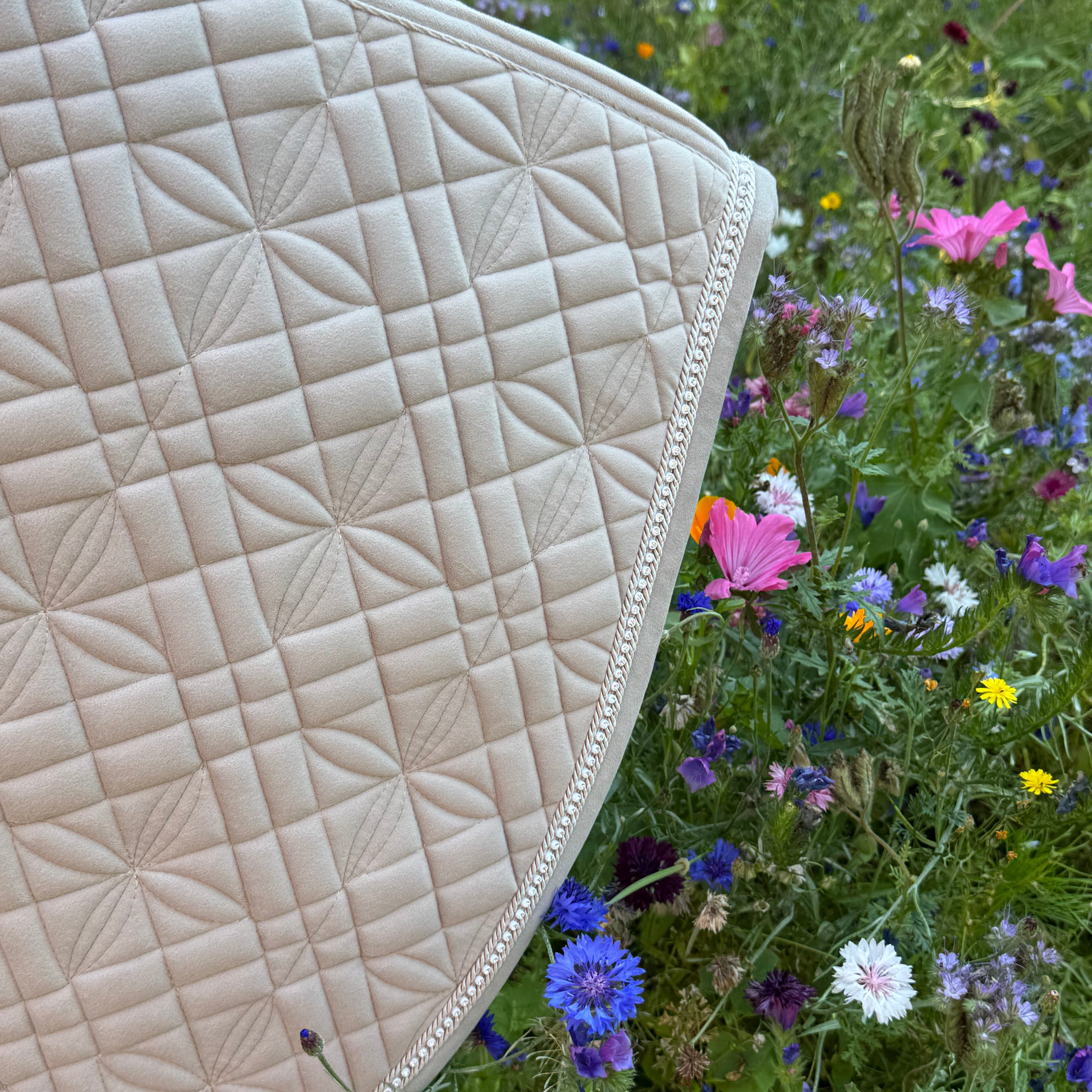 ED-Velvet Crystal Saddle Pad Dressage