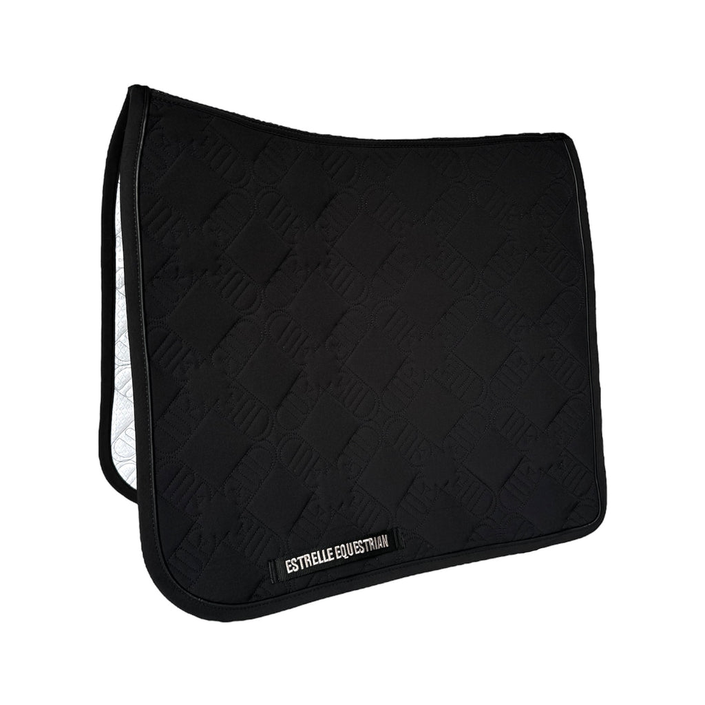 ED-Paris Softshell Saddle Pad Dressage - Black