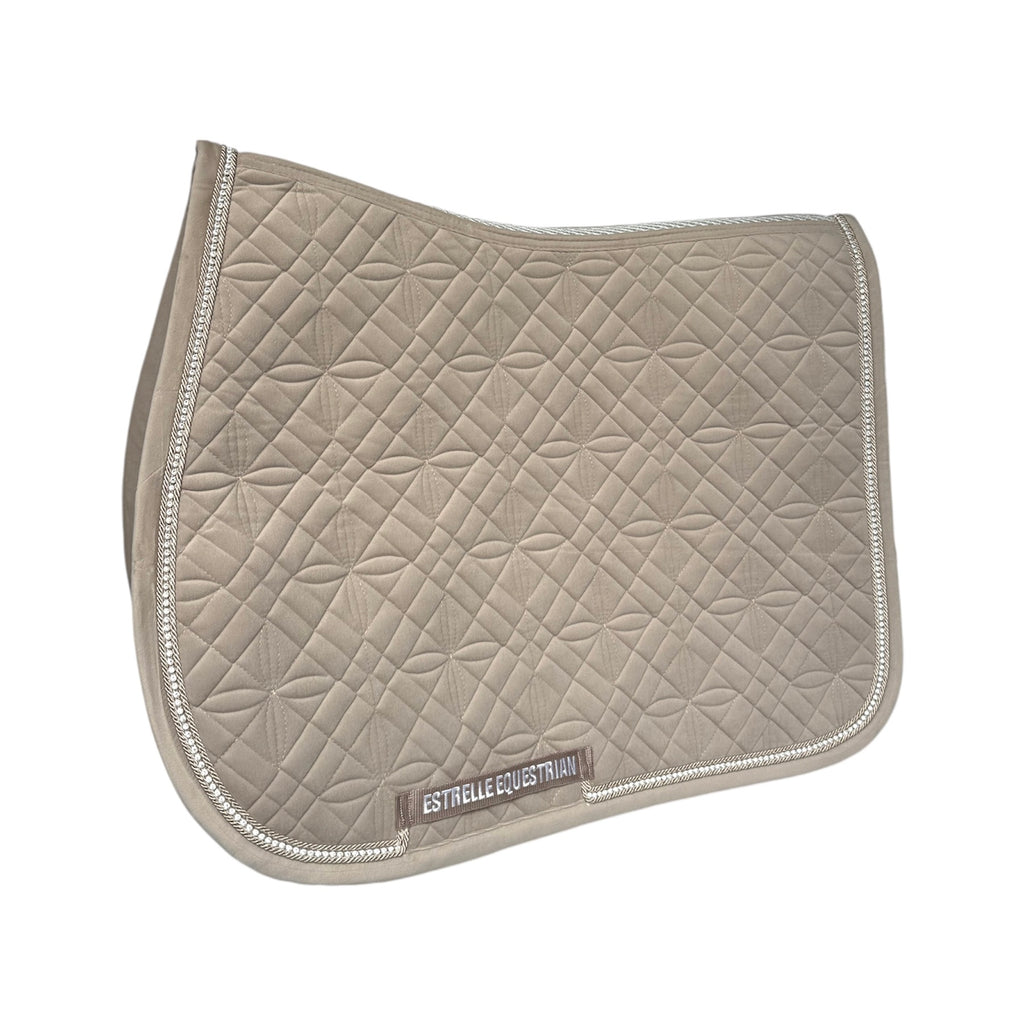 Tapis de selle ED-Velvet Dressage - Plaza Taupe