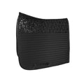 Jersey Grip Tec. Dressage saddle pad - Black Carbon