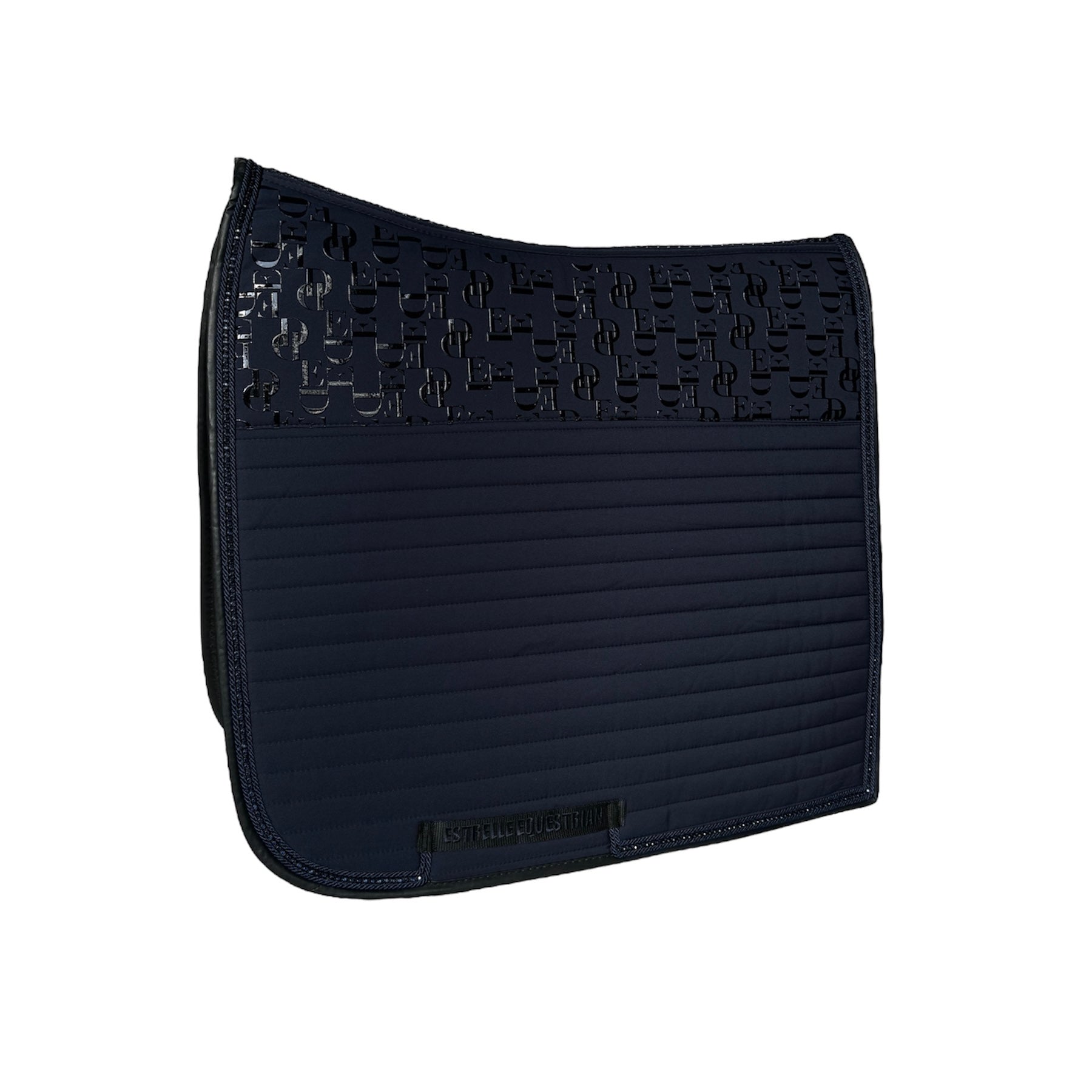 Jersey Grip Tec. Dressage Saddle Pad - Dark Navy