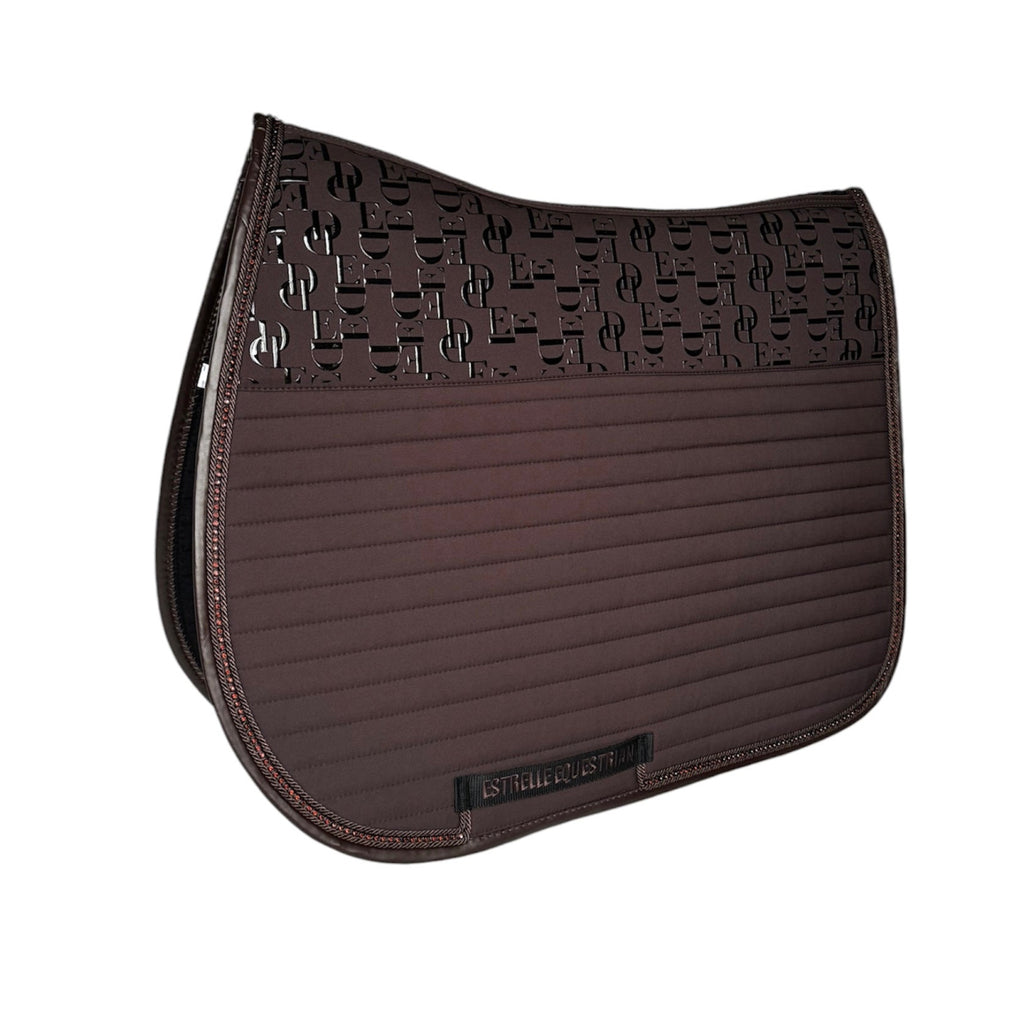 Jersey Grip Tec. Saddle pad chocolate
