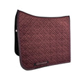 ED-Velvet Saddle Pad Dressage - Wine