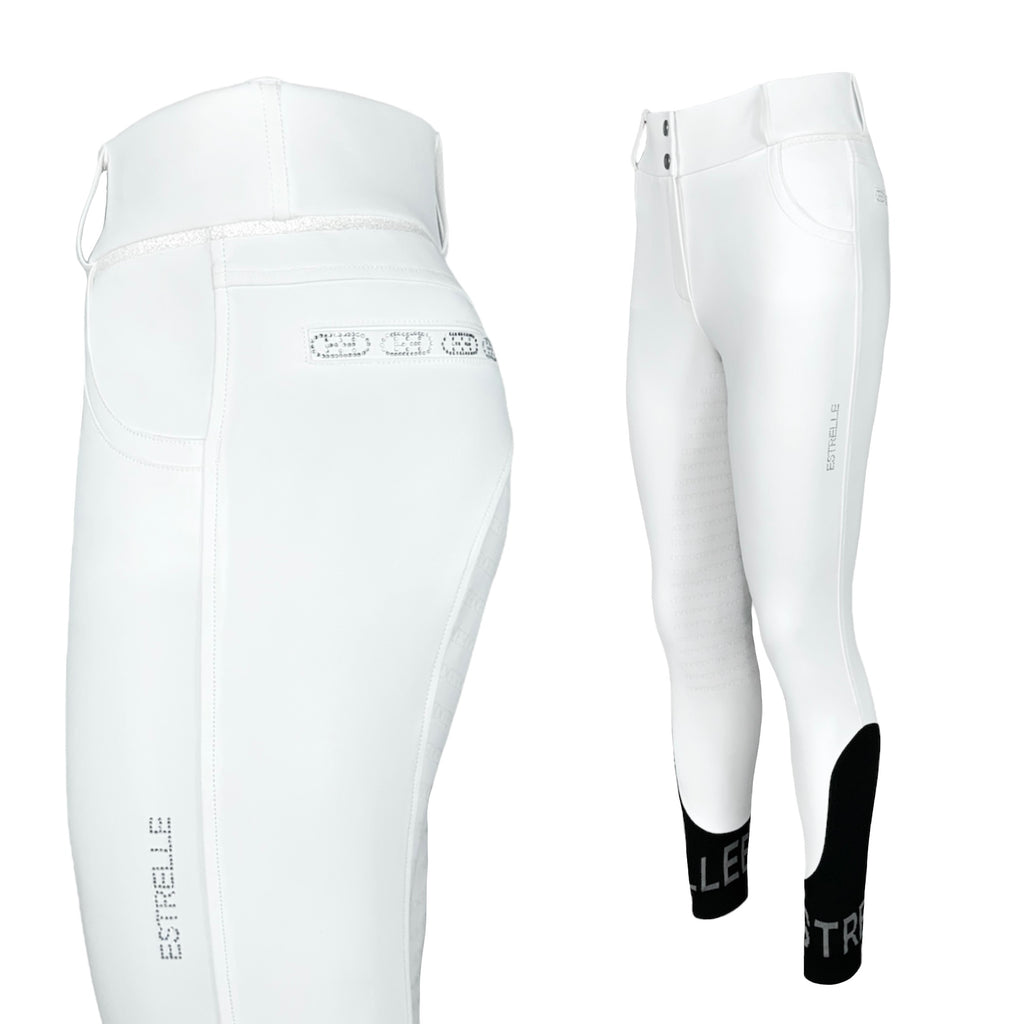 ED-Crystal Chain Riding Breeches
