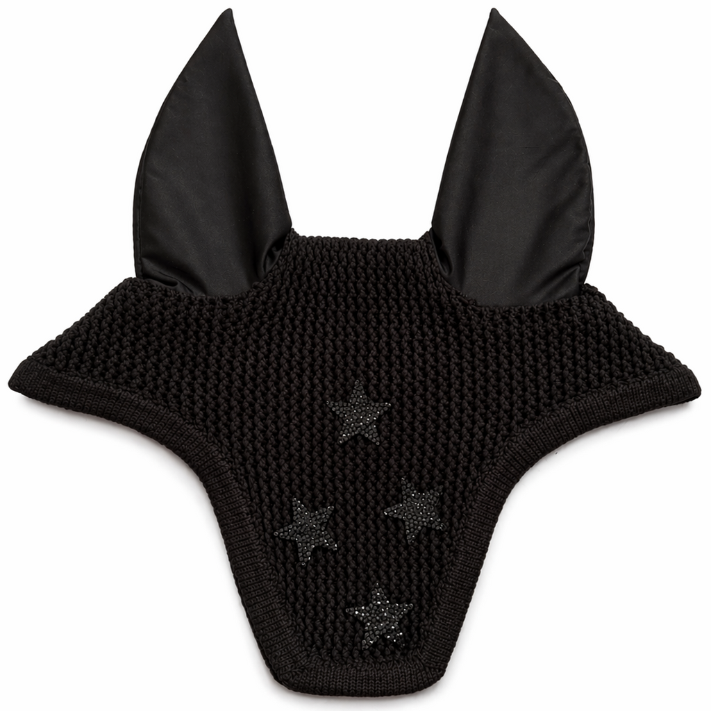 ED-Ocala Velvet Fly Mask, Black