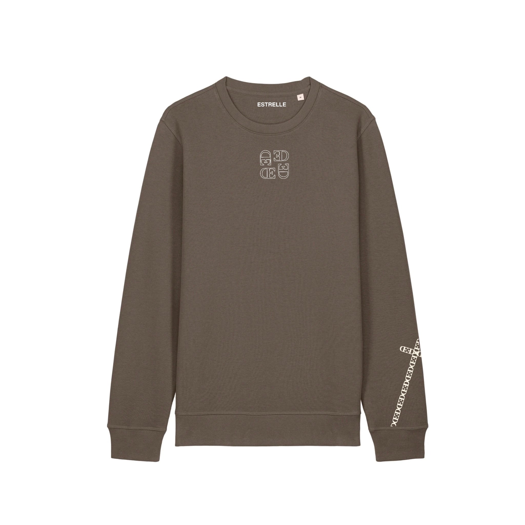 ED-Signature Sweater Unisex Mocca