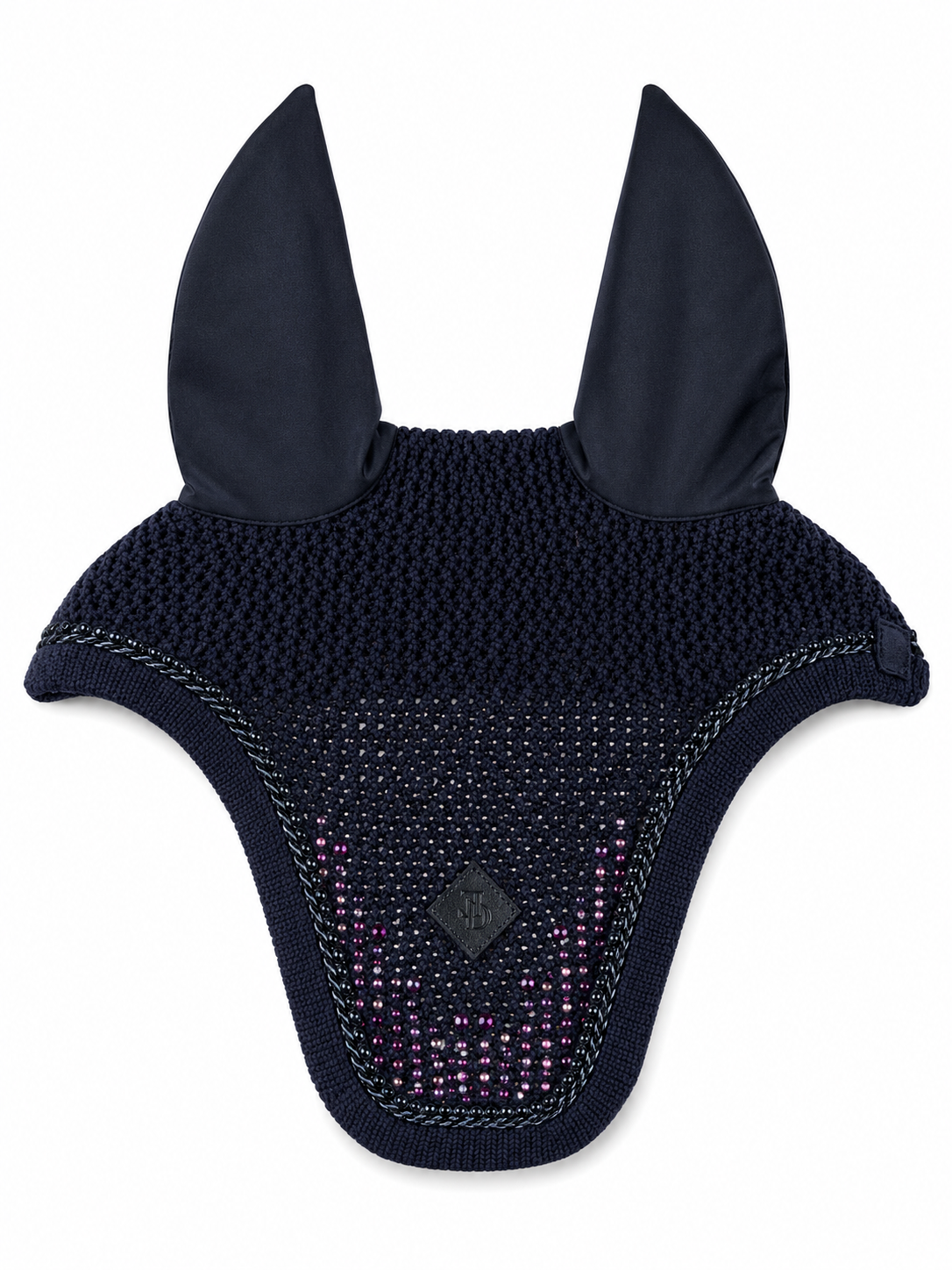 Masque anti-mouches en velours ED-Ocala - Noir