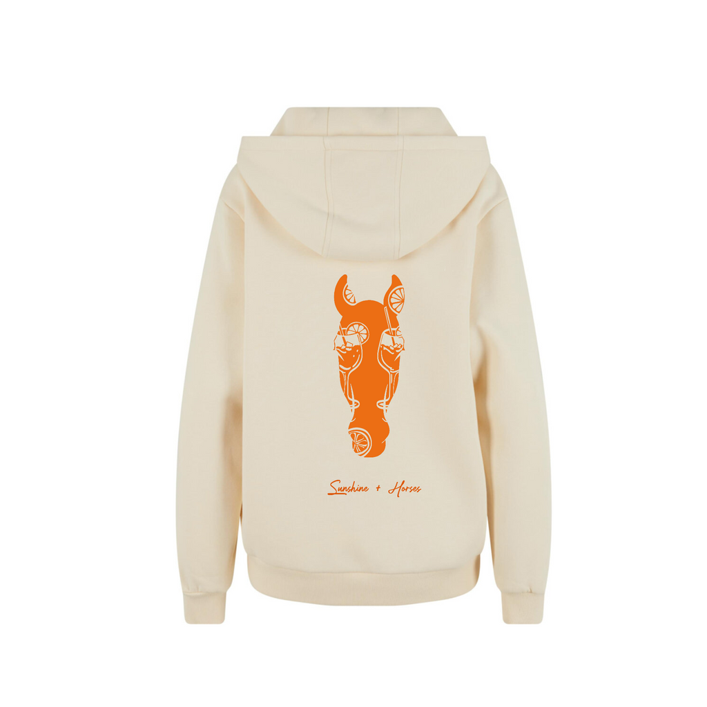 Jacke Sunshine + Horses creme/ orange