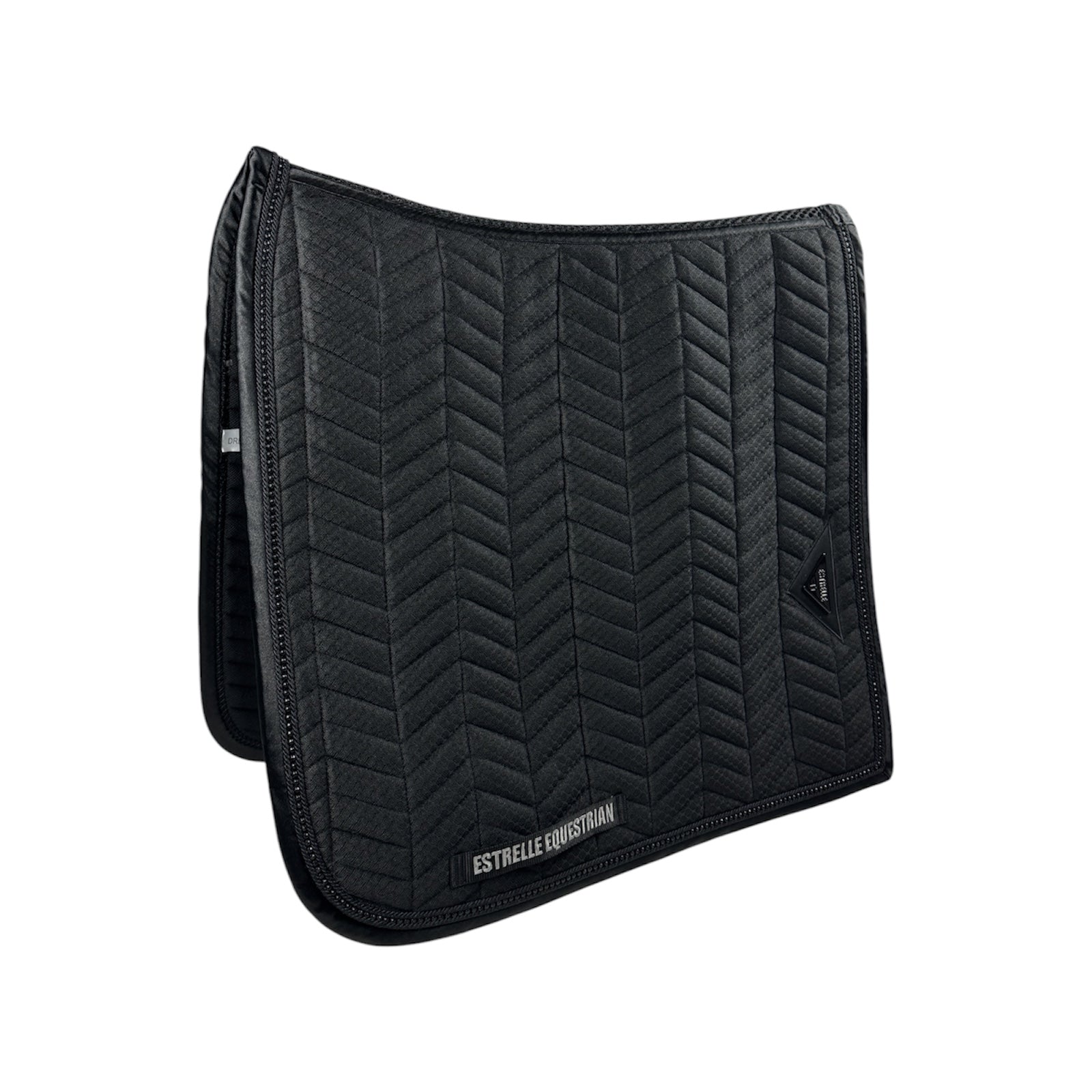 ED-Black Diamond Dressage Saddle Pad - Black