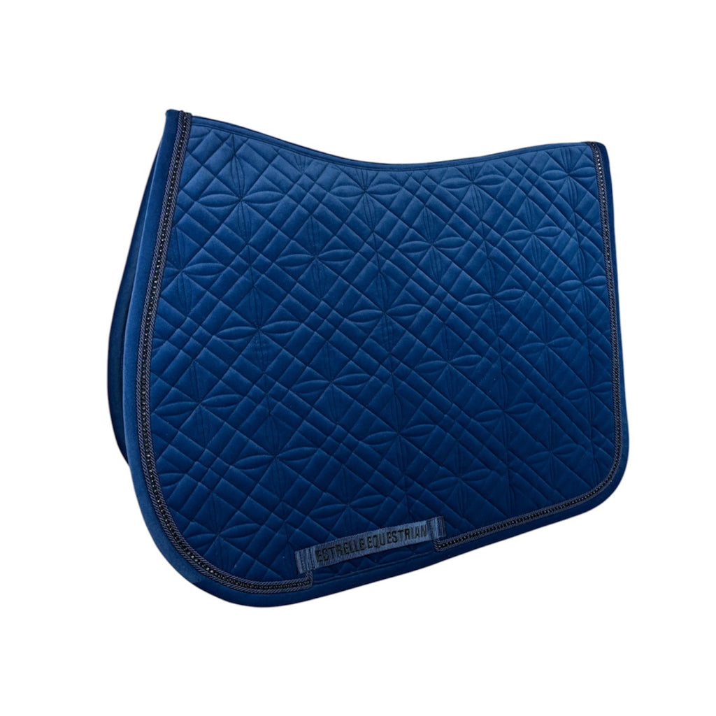 ED-Velvet saddle pad, beige