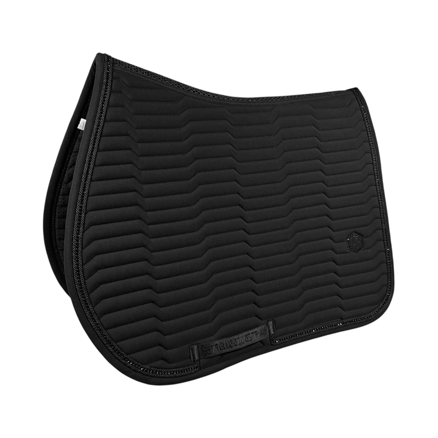 ED-Ocala Velvet saddle pad JP black