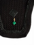 Lucky Charm Clover Malachite customizable
