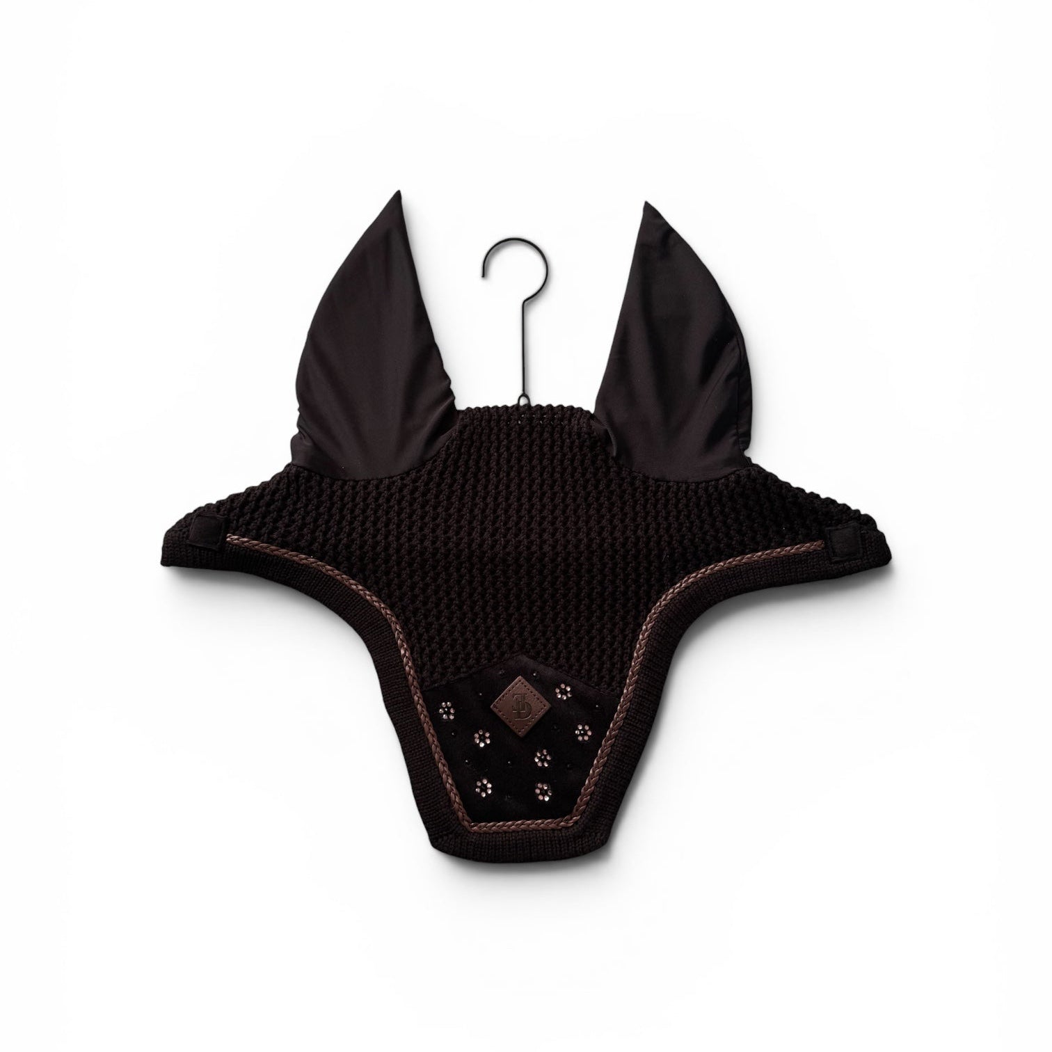 Masque anti-mouches en velours ED-Ocala - Noir